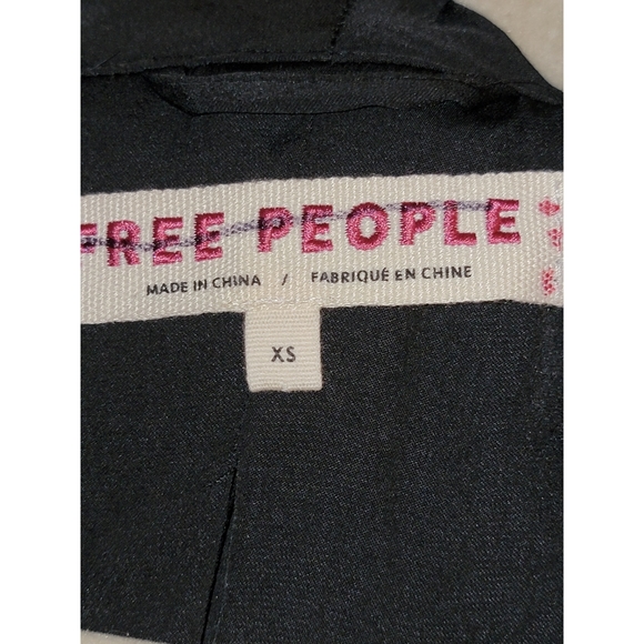 Free People Velvet Wild Nights Duster Jacket Floral Open Front Size/XS - Picture 6 of 8